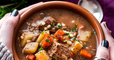 Crockpot Beef Barley Soup