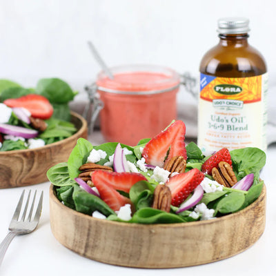 Strawberry Vinaigrette with Udo's Oil