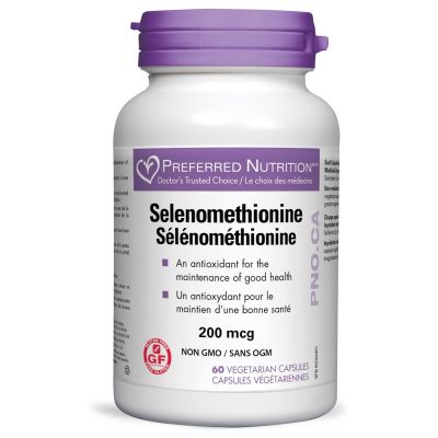 Preferred Nutrition Selenomethionine 60 capsules