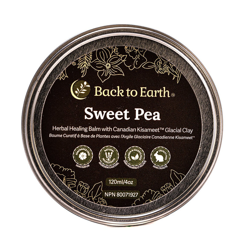 Back To Earth Sweet Pea Herbal Balm 120ml