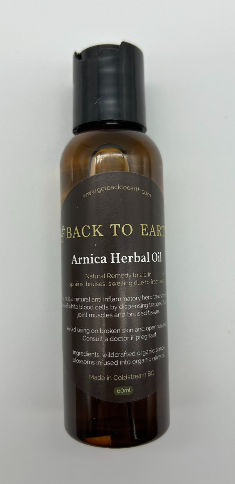 Back To Earth Arnica Oil 2oz