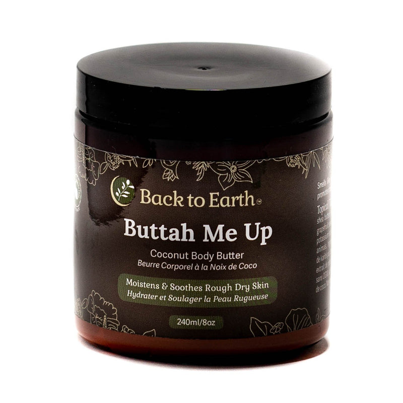 Back To Earth Body Butter 240ml - Buttah Me Up Coconut