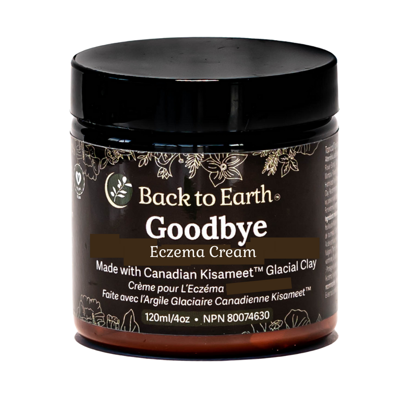 Back To Earth Goodbye Eczema & Psoriasis Cream 4oz