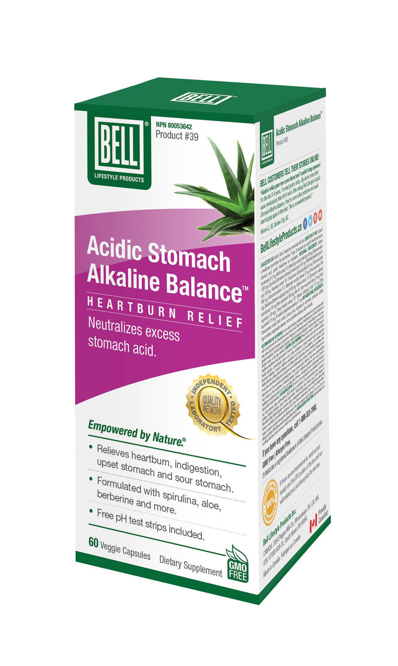 Bell Acid Stomach Alkaline Balance 60 caps