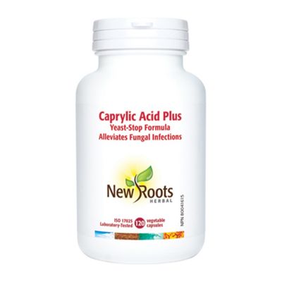 New Roots Caprylic Acid Plus 120 Capsules