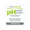 Prairie Naturals PH Paper 1 Roll