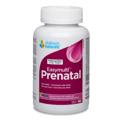 Platinum Naturals EasyMulti Prenatal 60 Softgels
