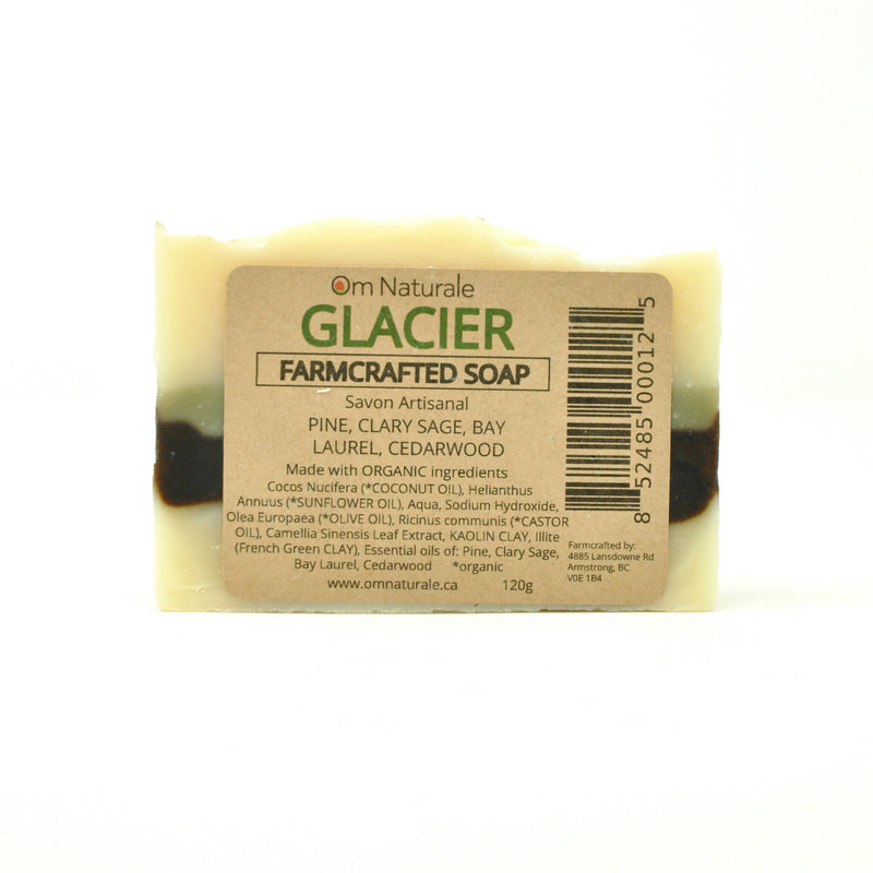 Om Naturale Soap Bar - GLACIER
