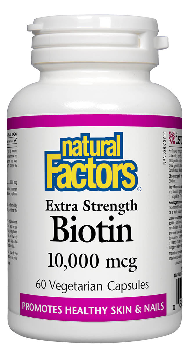 Natural Factors Biotin 10,000mcg 60 capsules