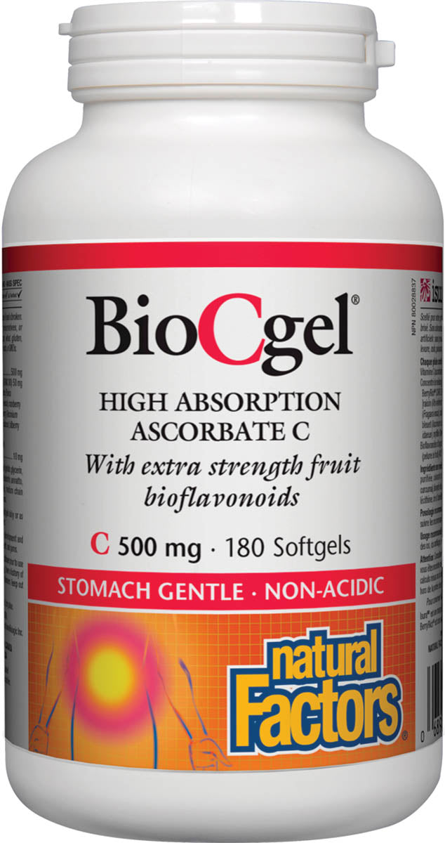 Natural Factors BioCgel 180 softgels