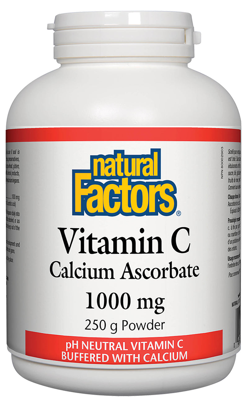 Natural Factors Vitamin C Calcium Ascorbate 250g