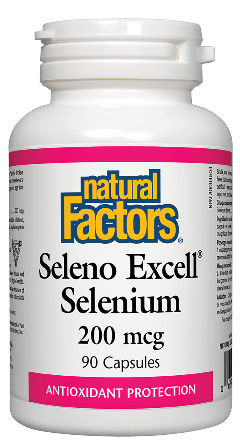 Natural Factors Selenium 200mcg 90 capsules