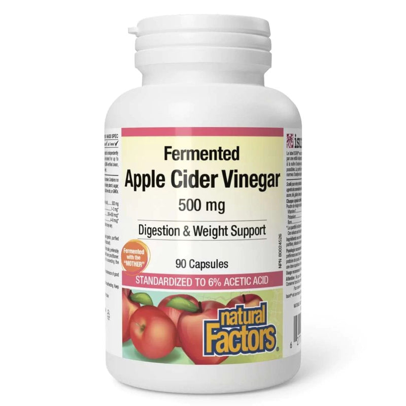 Natural Factors Apple Cider Vinegar 90 capsules