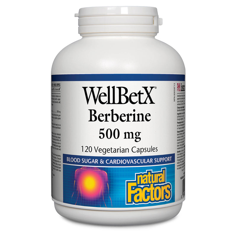Natural Factors Berberine 120 capsules