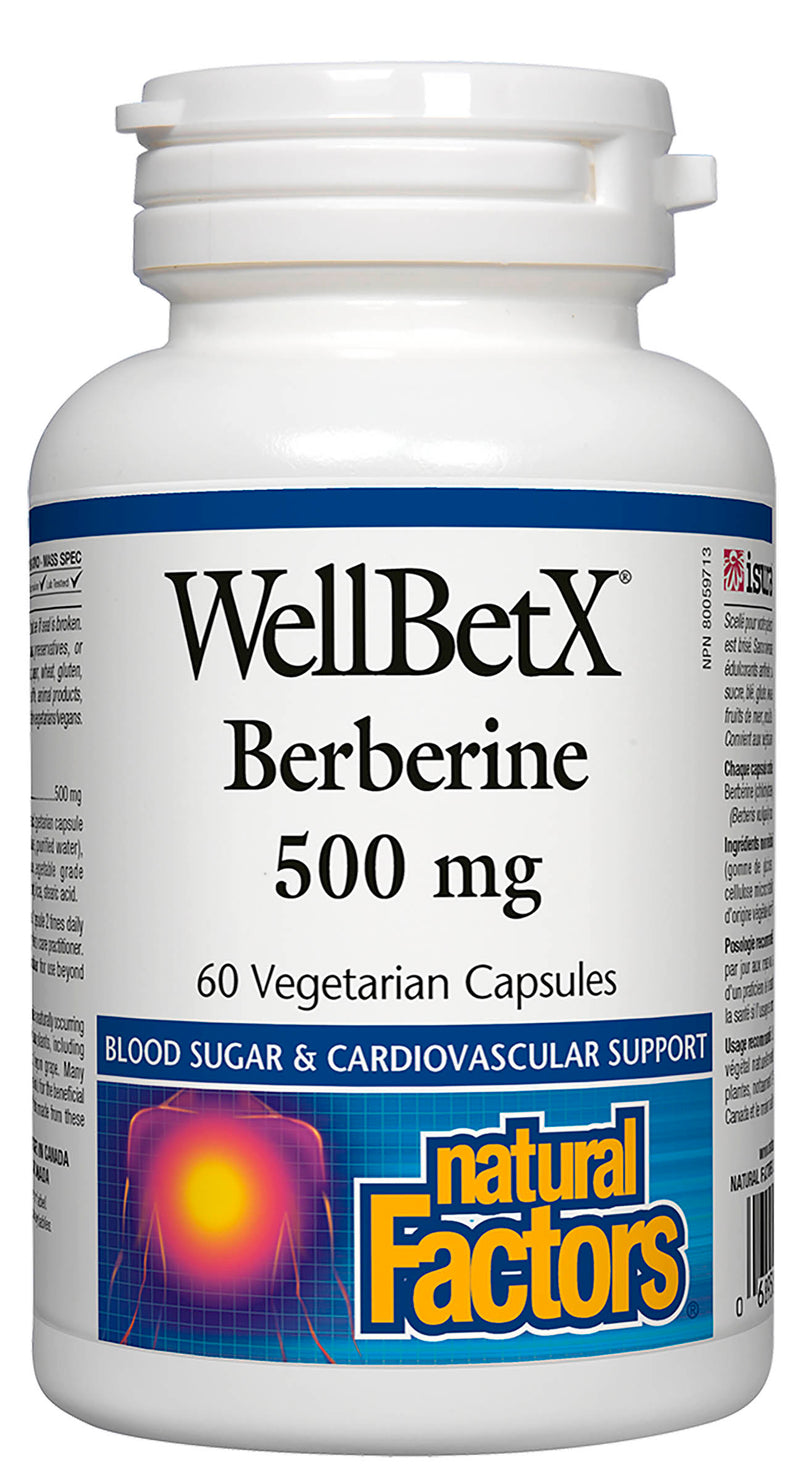 Natural Factors Berberine 60 capsules