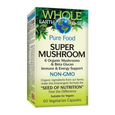 Whole Earth & Sea Super Mushroom 60 capsules