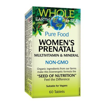 Whole Earth & Sea Prenatal Multivitamin 60 tablets