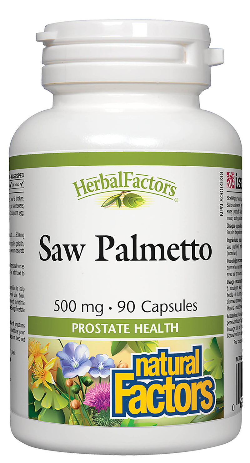 Natural Factors Saw Palmetto 90 capsules