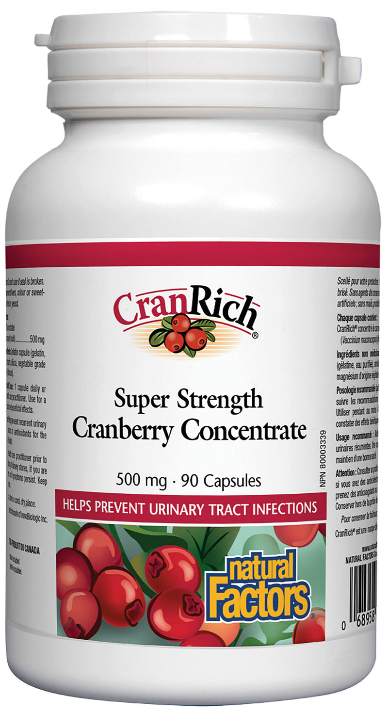 Natural Factors CranRich 90 capsules