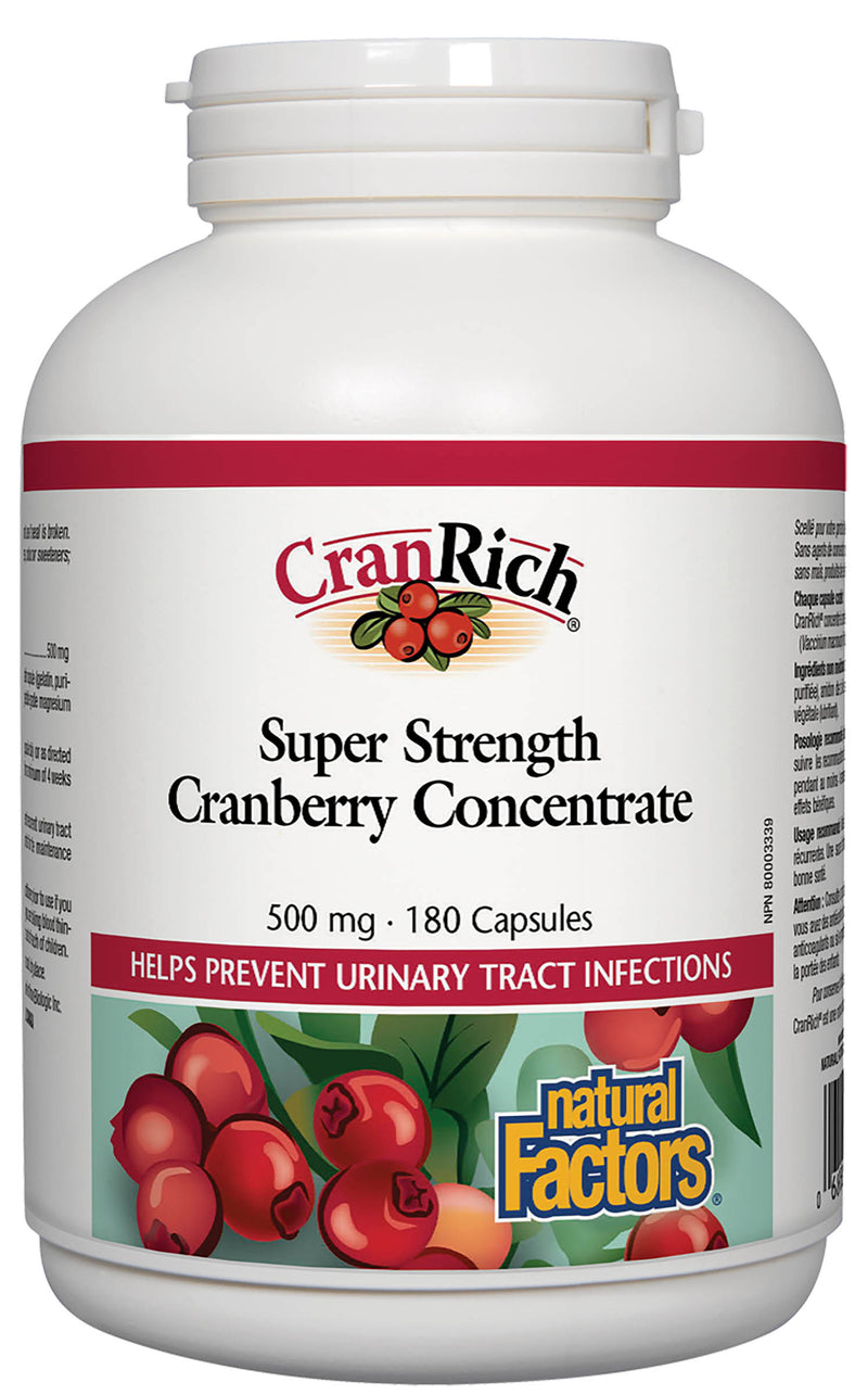 Natural Factors CranRich 180 capsules
