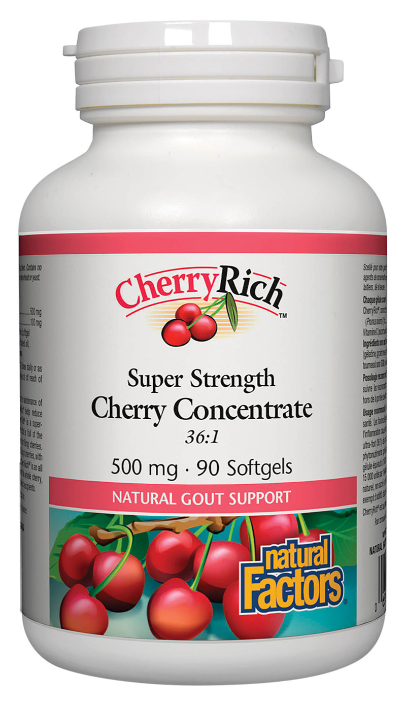 Natural Factors CherryRich 90 softgels