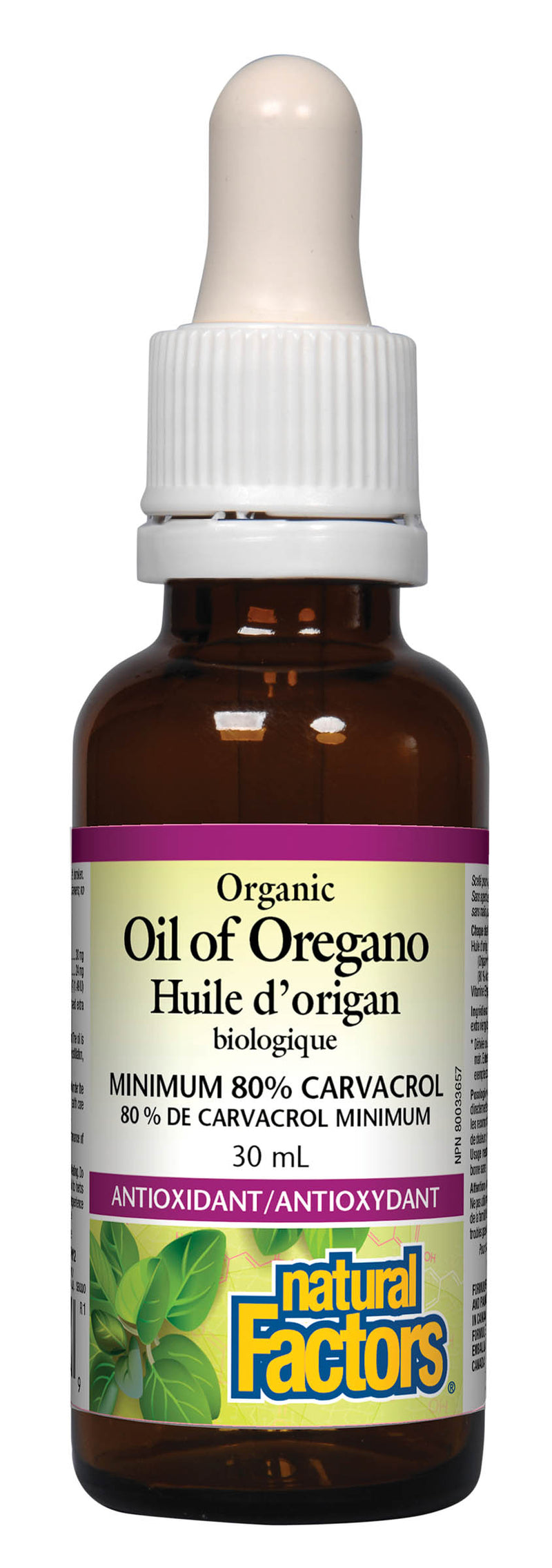 Natural Factors Oregano Oil 30ml
