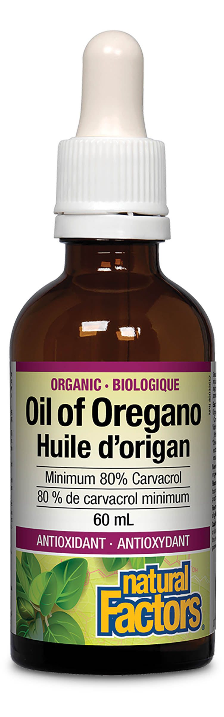 Natural Factors Oregano Oil 60ml
