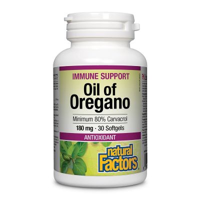 Natural Factors Oregano Oil 30 softgels