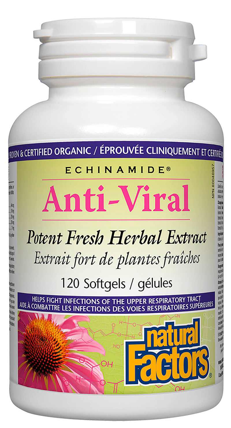 Natural Factors Anti Viral 120 softgels
