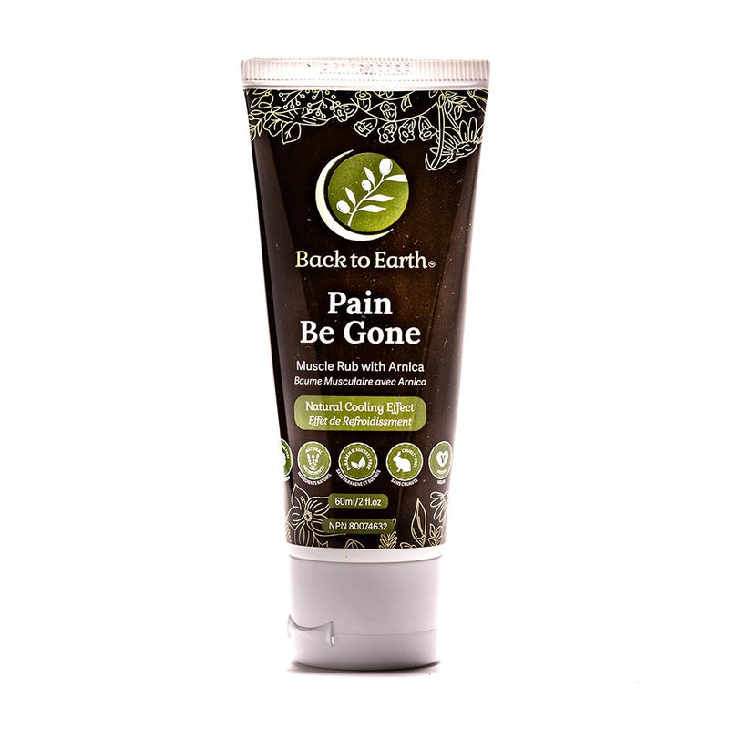 Back To Earth Muscle Rub 60ml - Pain Be Gone