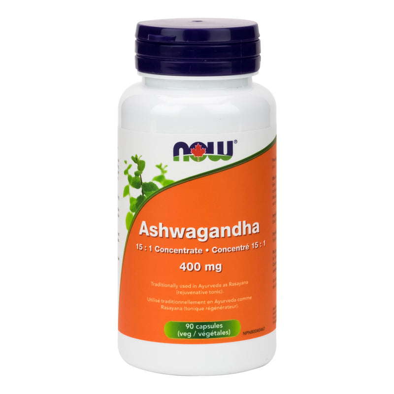 Ashwagandha Extract 400mg Vegetable Capsules, 90 Count