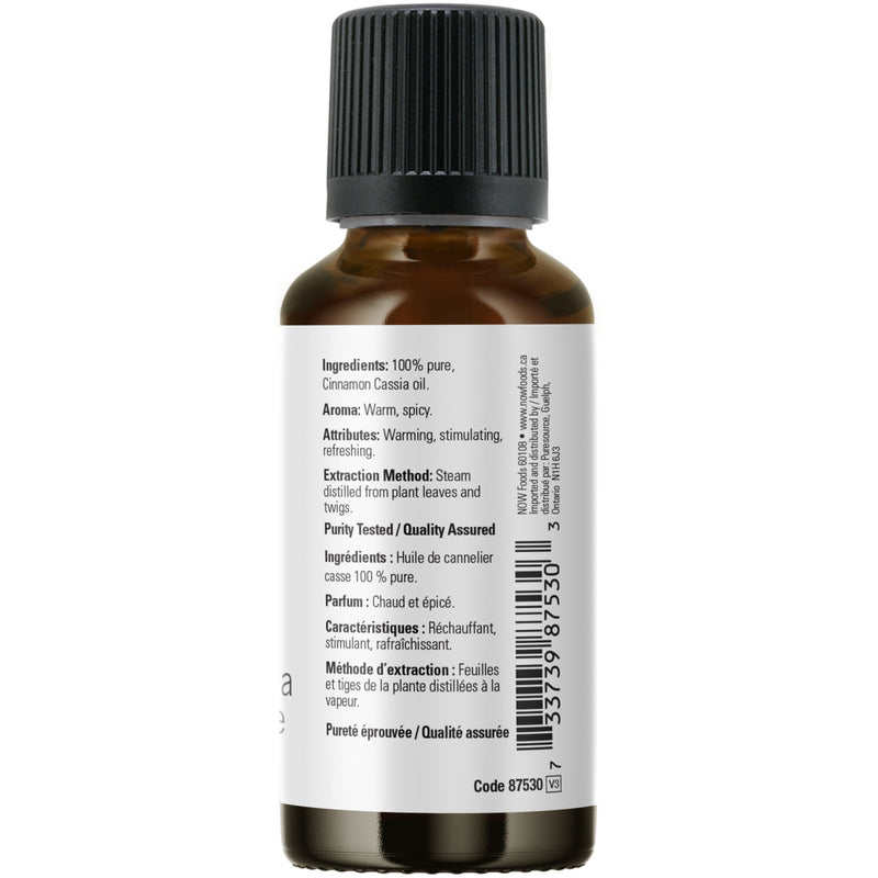 Cinnamon Cassia Essential Oil, 30mL