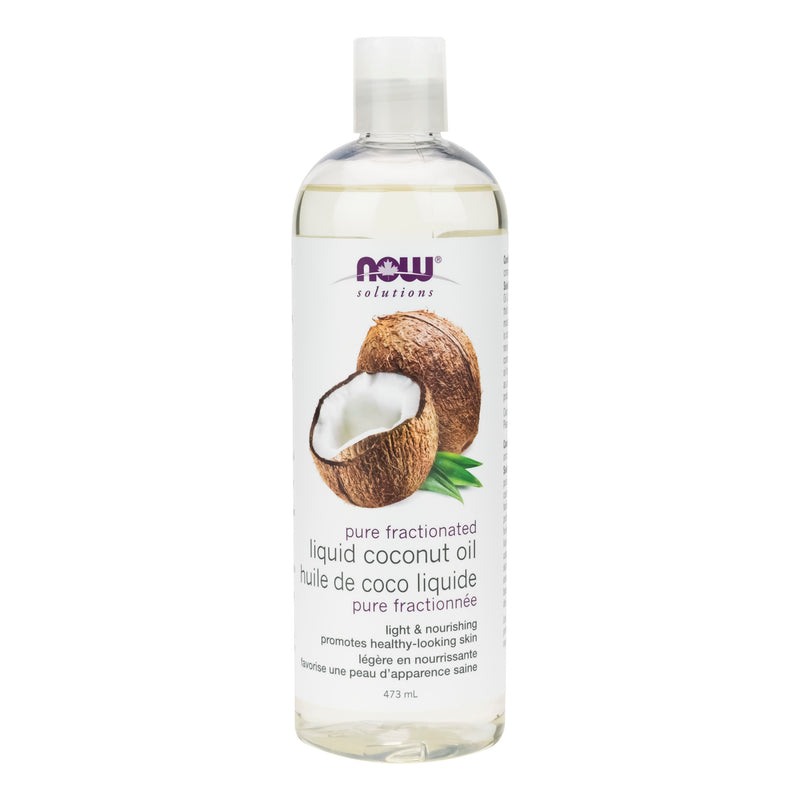 Fractionated Liquid Coconut Oil, 473mL