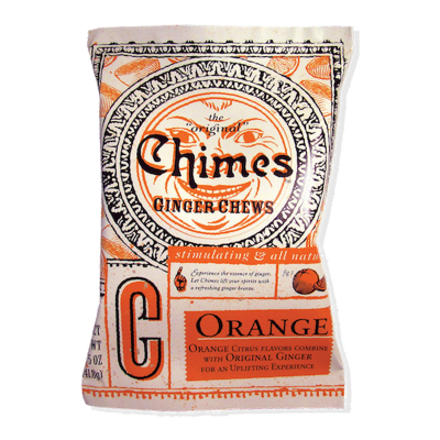Chimes Ginger Chews 141.8g - Orange