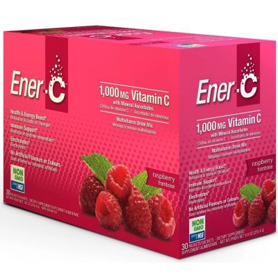 Ener-C Vitamin C 30 packets - Raspberry