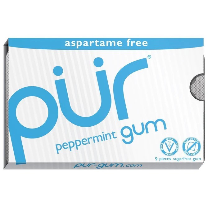 Pur Gum 9 Pieces - Peppermint