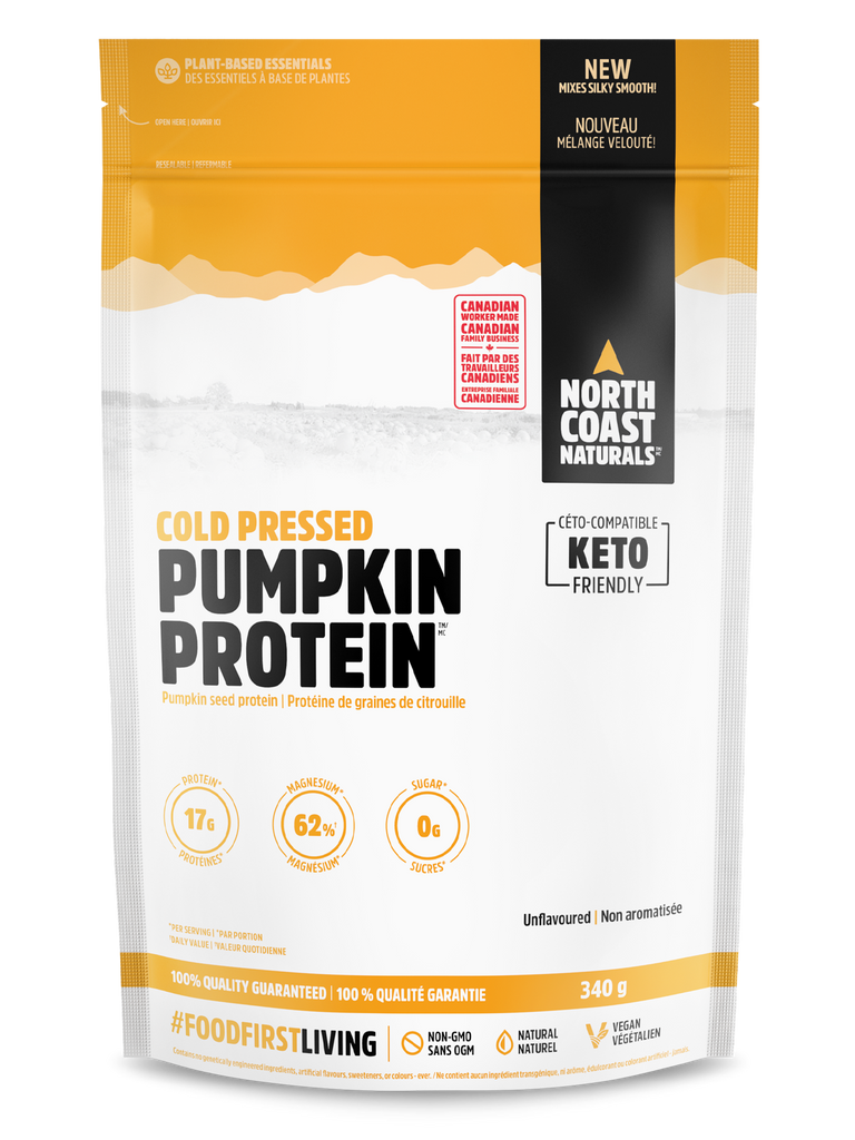 North Coast Naturals Cold Pressed Pumpkin Protein 340g - Unflavoured
