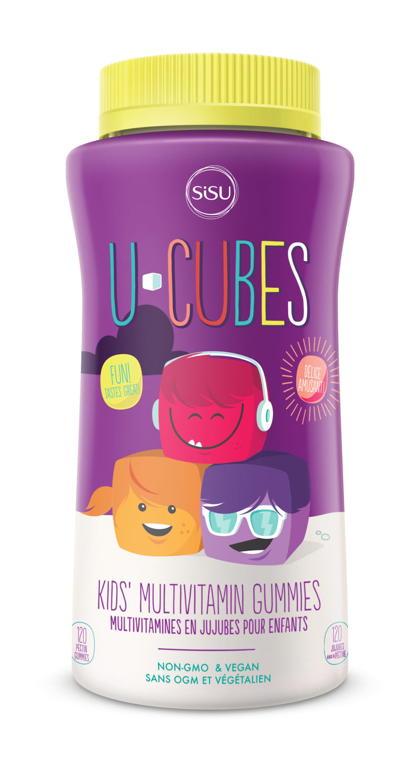 Sisu U-Cubes Multivitamin 120 Gummies