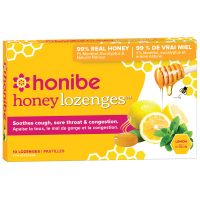 Honibe Lozenges 10 pieces - Honey & Lemon