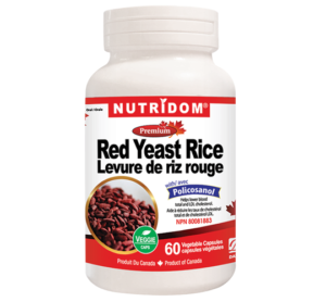 Nutridom Red Yeast Rice & Policosanol 60 Capsules