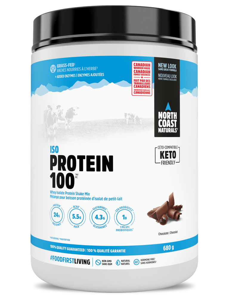 North Coast Naturals ISO Protein 100 680g - Chocolate