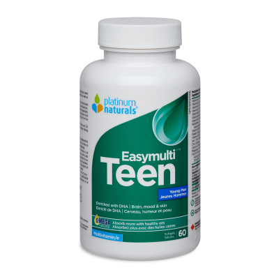 Platinum Naturals EasyMulti Teen 60 softgels Young Men