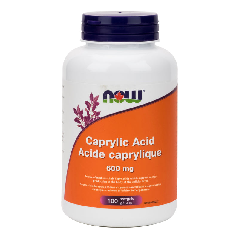 NOW CAPRYLIC ACID 100 CAPS