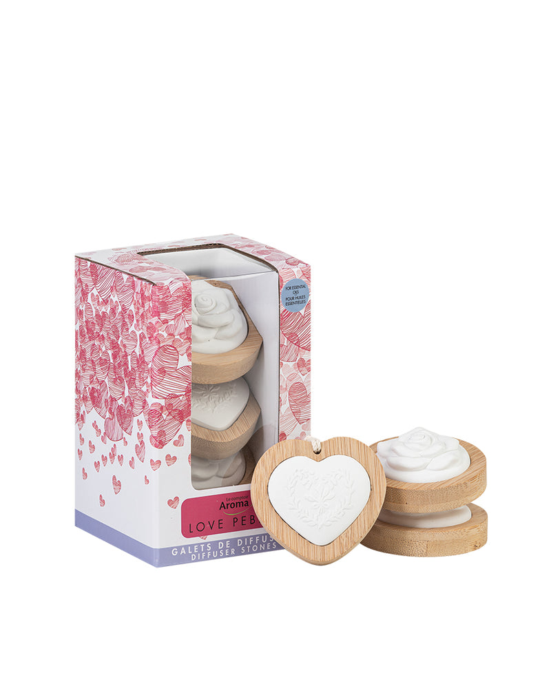 Le Comptoir Aroma Pebbles 3 Pack - Love