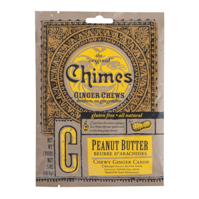Chimes Ginger Chews 141.8g - Peanut Butter