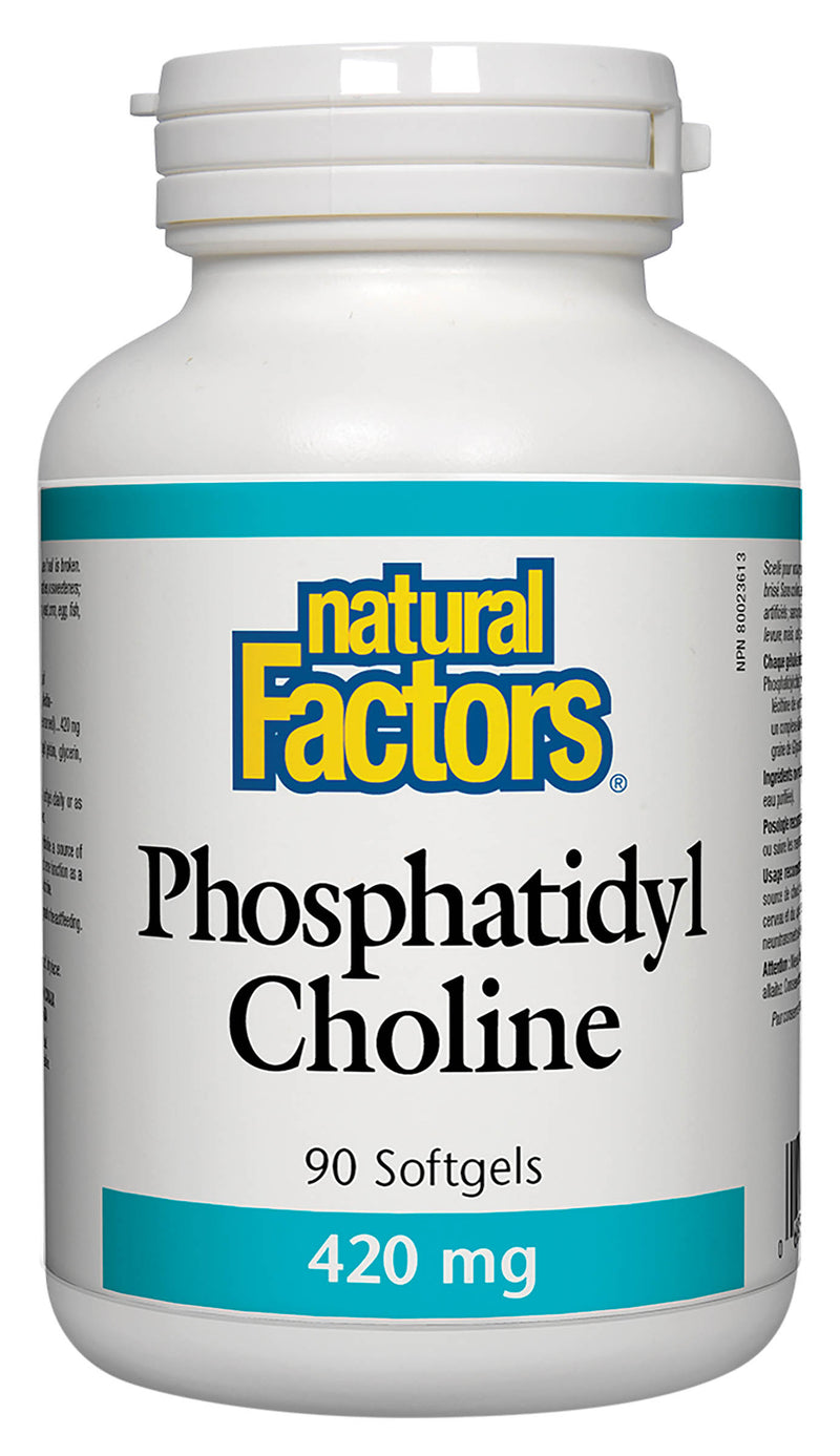Natural Factors Phosphatidyl Choline  90 softgels