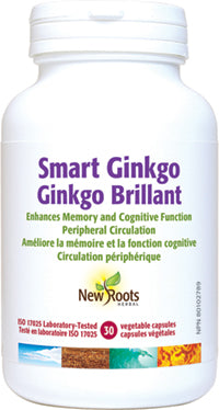 New Roots Smart Ginkgo 30 Capsules