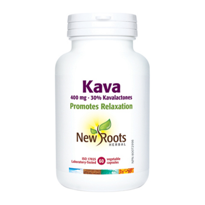 New Roots Kava Kava 400mg 60 Capsules