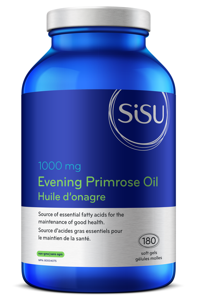 Sisu Evening Primrose Oil 1000mg 180 softgels