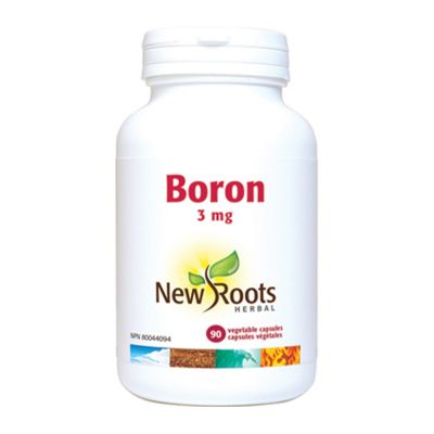 New Roots Boron 3mg  90 Capsules